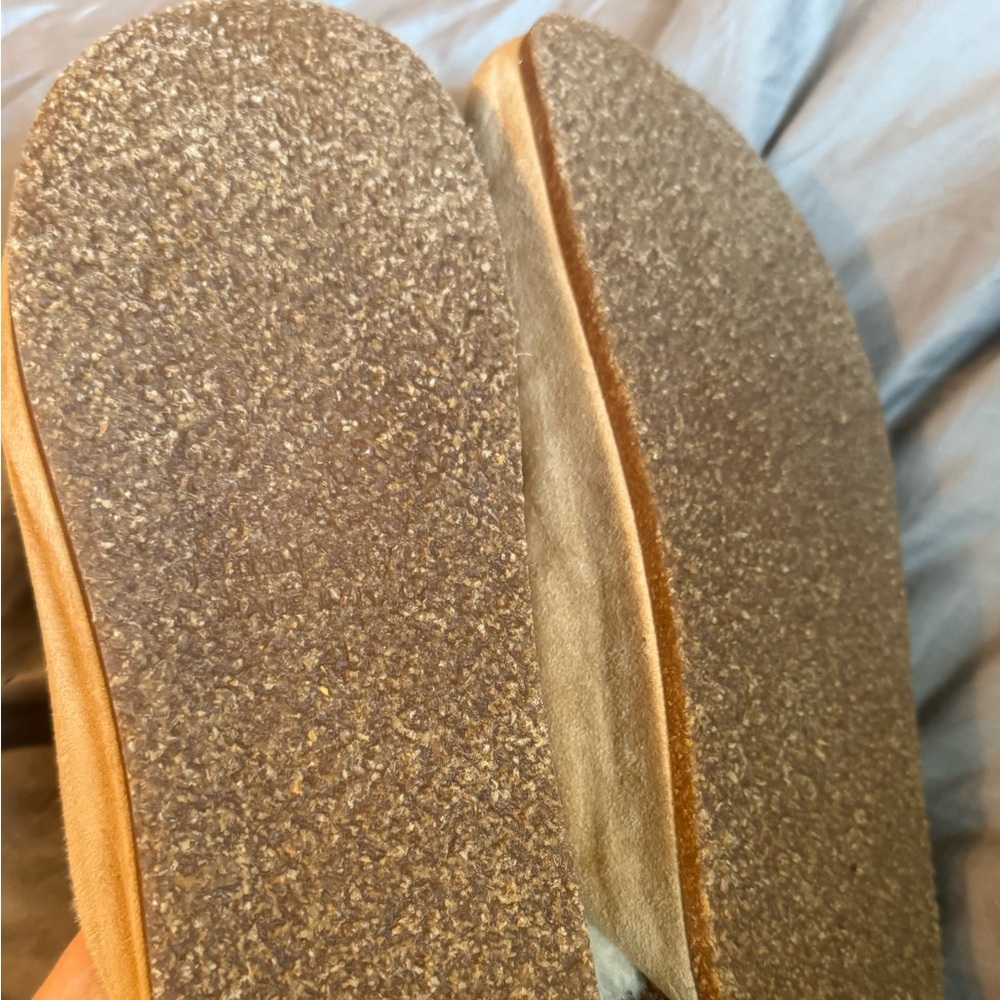 Jenni Kayne Suede Shearling Mule Clogs Made in Italy - Picture 4 of 8
